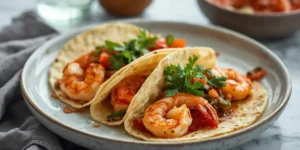 Spicy Blackened Shrimp Tacos for Cajun Taco Nights