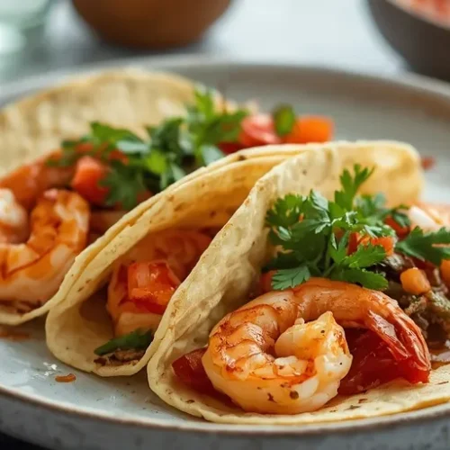 spicy blackened shrimp tacos recipe