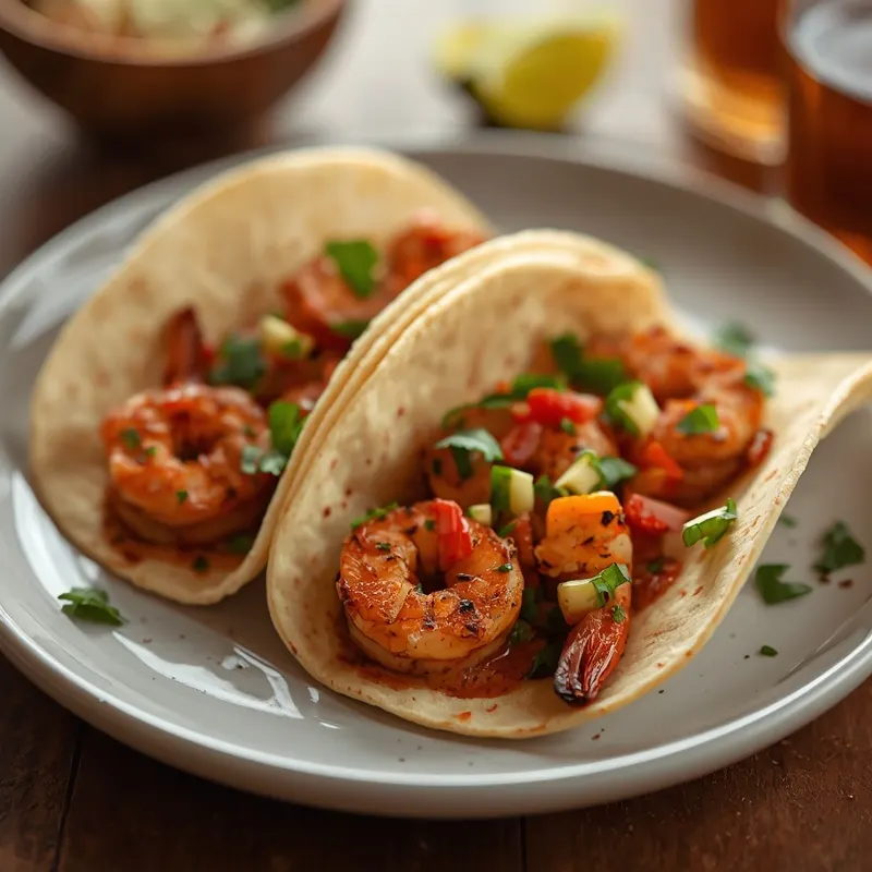 Spicy Blackened Shrimp Tacos for Cajun Taco Nights Spicy Blackened Shrimp Tacos for Cajun Taco Nights