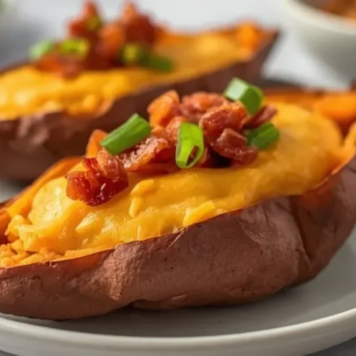 Sweet Potato Boats recipe