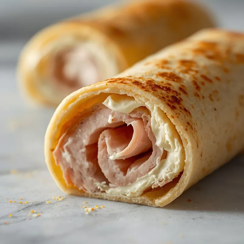 Cheesy Turkey Ranch Roll Ups with Cream Cheese Filling Cheesy Turkey Ranch Roll Ups with Cream Cheese Filling