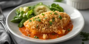 Buffalo Chicken Crunch Bowl With Crunchy Topping