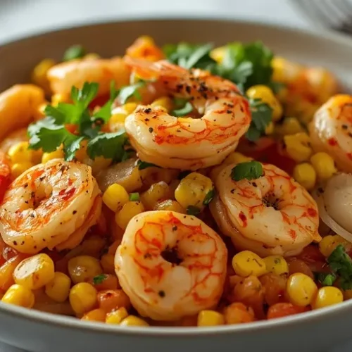 Cajun Shrimp Corn Skillet recipe