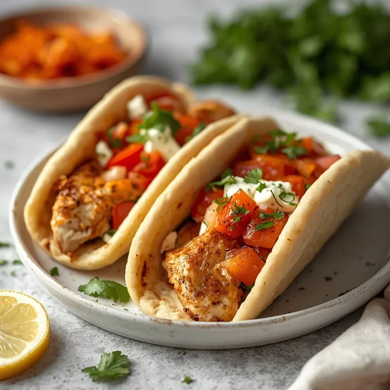 Fresh Chicken Gyro Pita Boxes Fresh Chicken Gyro Pita Boxes