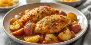 Chicken Ranch Potato Bake With Crispy Potatoes