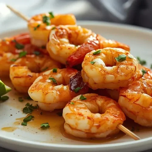 Chipotle Lime Shrimp Skewers recipe