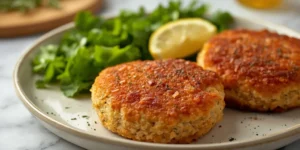 Crispy Salmon Cake Sliders With Golden Salmon Patties