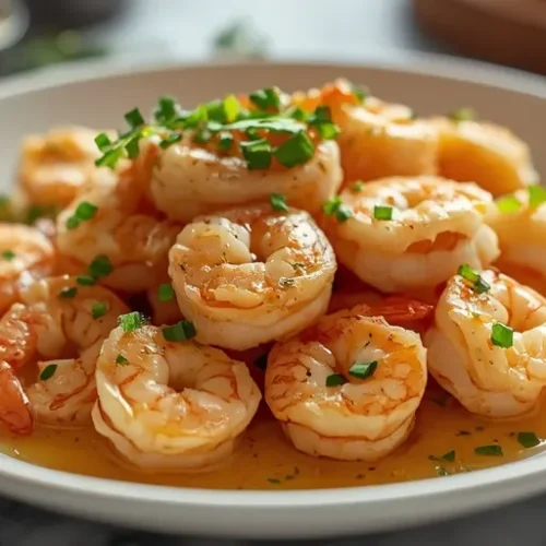 Garlic Parmesan Shrimp Skillet recipe