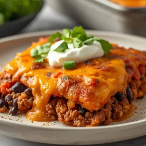 Ground Beef Burrito Skillet recipe