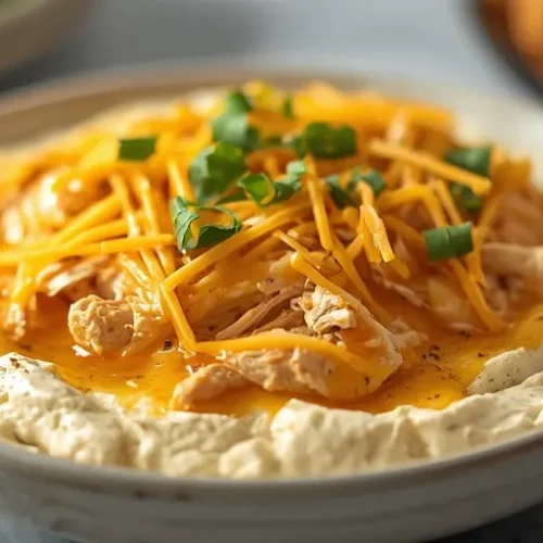Hot Honey Chicken Dip recipe