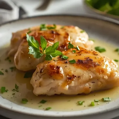 Lemon Garlic Chicken Foil Packets recipe