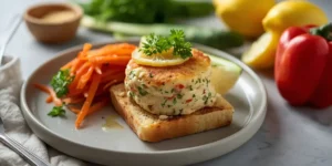 Lemon Herb Tuna Lunch Boxes With Crunchy Veg