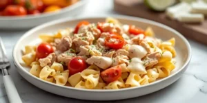 Ranch Chicken Bowtie Salad Boxes With Cold Bowtie Pasta