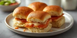 Ranch Chicken Parmesan Sliders With Melty Cheese