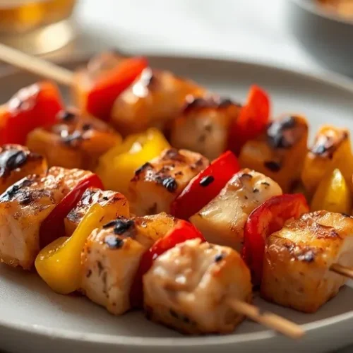 Ranch Chicken Veggie Skewers recipe
