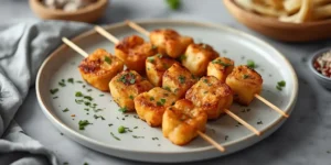 Ranch Parmesan Chicken Skewers With Parmesan Ranch Butter