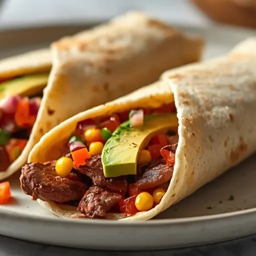 Southwest Steak Wraps recipe