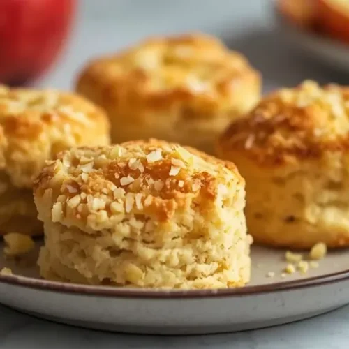 apple cheddar breakfast biscuits recipe