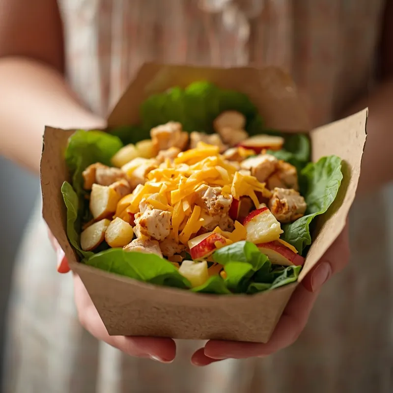 Fresh Apple Cheddar Chicken Salad Boxes Fresh Apple Cheddar Chicken Salad Boxes