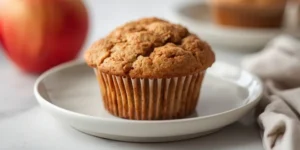 Fluffy Apple Cinnamon Protein Muffins