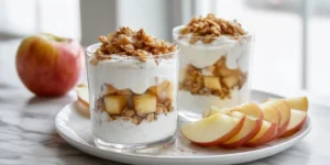 Fresh Greek Yogurt Apple Snack Cups