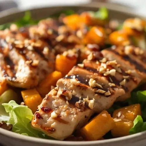 autumn chicken chopped salad recipe