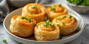 Golden Baked Cheddar Ranch Chicken Pinwheels
