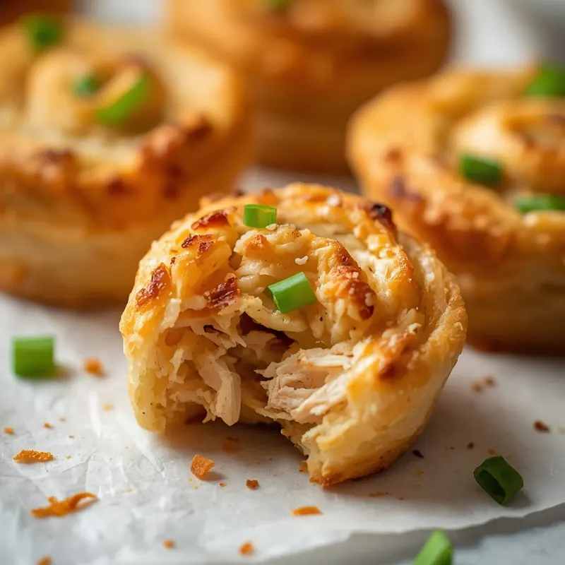 Golden Baked Cheddar Ranch Chicken Pinwheels Golden Baked Cheddar Ranch Chicken Pinwheels
