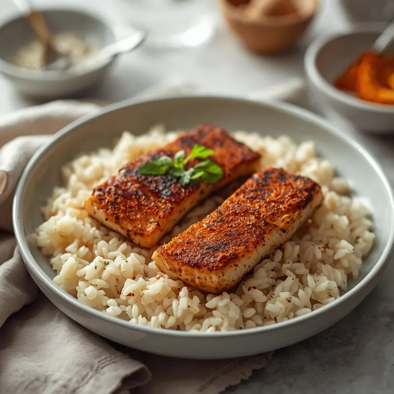 Bold Blackened Fish Rice Plates Bold Blackened Fish Rice Plates