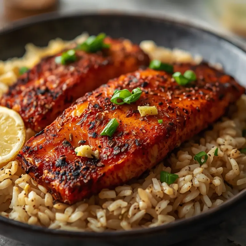 Bold Blackened Fish Rice Plates Bold Blackened Fish Rice Plates