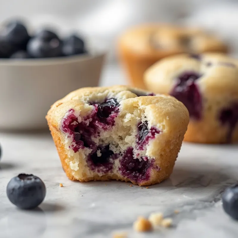 Fluffy Blueberry Yogurt Muffin Cups Fluffy Blueberry Yogurt Muffin Cups