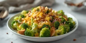 Fresh Broccoli Cheddar Crunch Salad