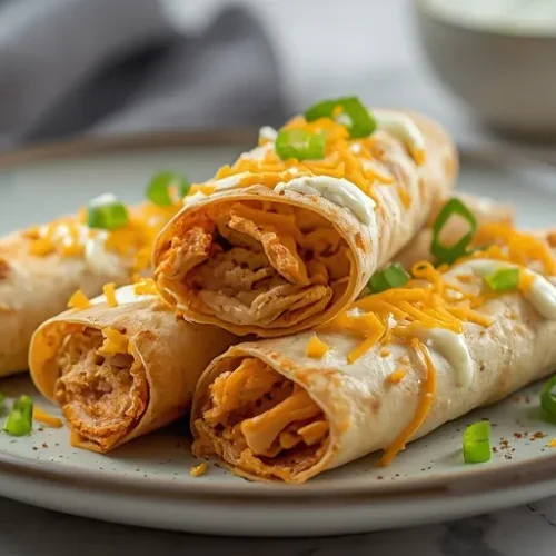 cheesy chicken taquito bites recipe