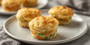 Golden Chicken Biscuit Pot Pie Cups