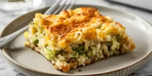 Cheesy Chicken Broccoli Cheddar Casserole