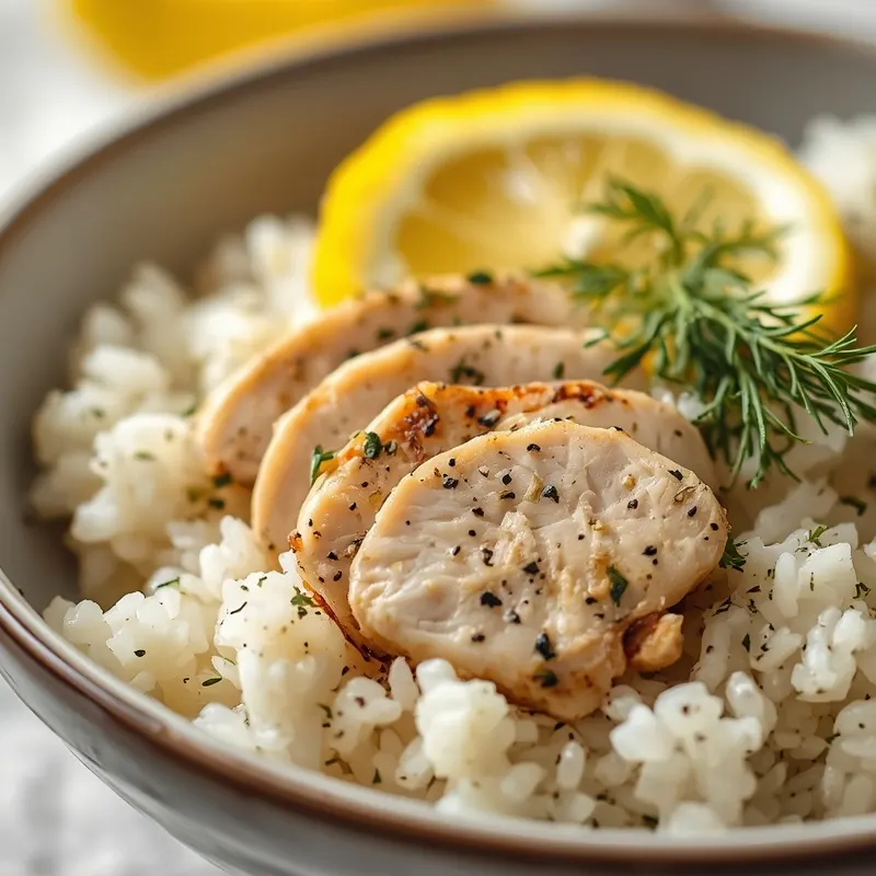 Fresh Chicken Lemon Dill Rice Bowls Fresh Chicken Lemon Dill Rice Bowls
