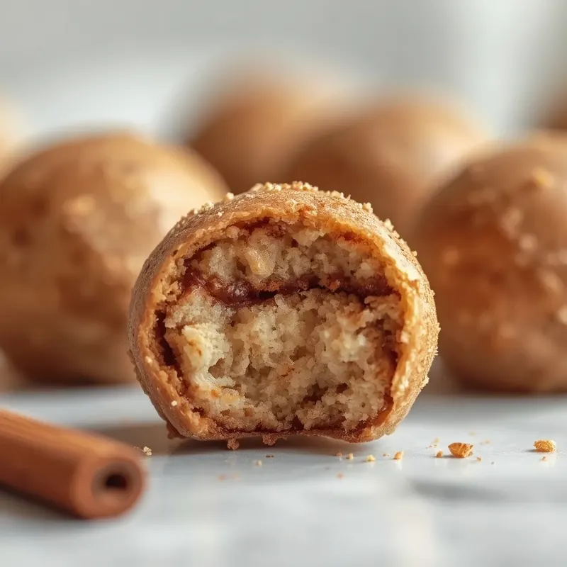 Soft Cinnamon Roll Protein Bites Soft Cinnamon Roll Protein Bites