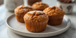 Soft Cinnamon Sweet Potato Muffins