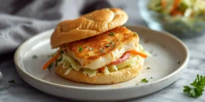 Fresh Cod Sandwich Slaw Boxes