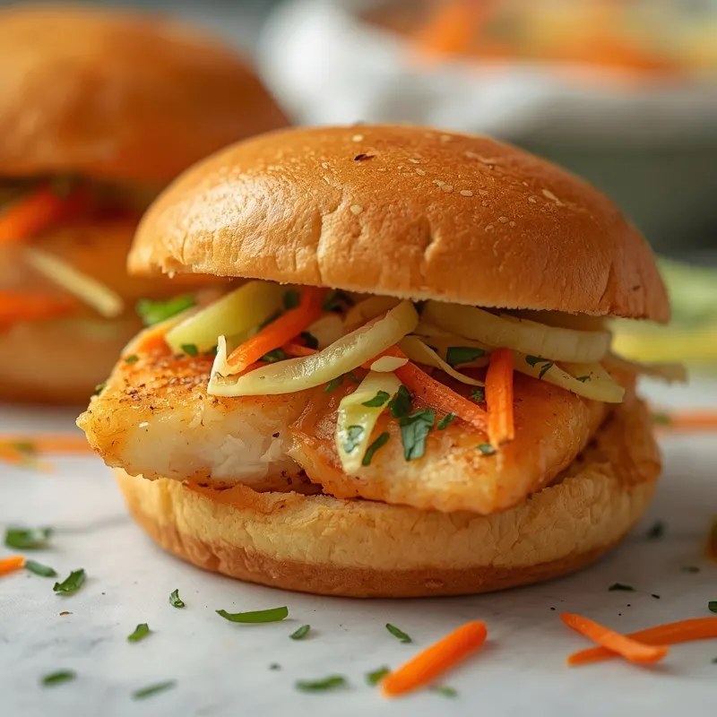 Fresh Cod Sandwich Slaw Boxes Fresh Cod Sandwich Slaw Boxes