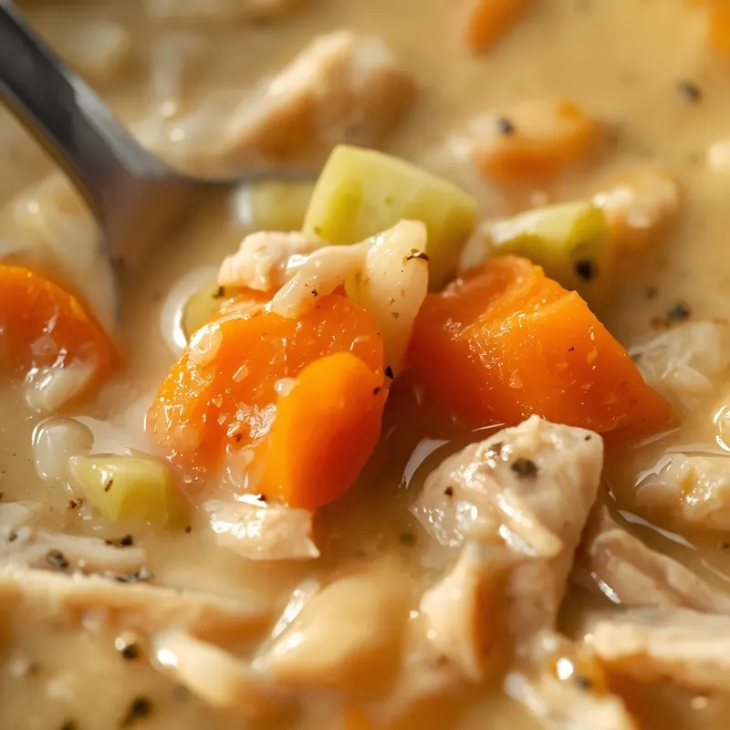 Creamy Chicken and Rice Soup