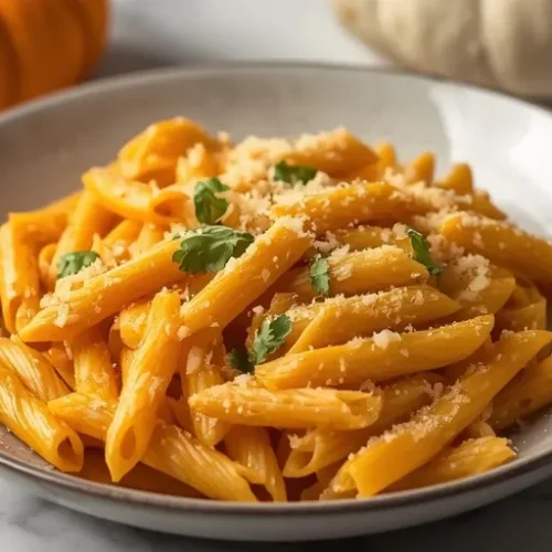creamy one pot pumpkin pasta recipe