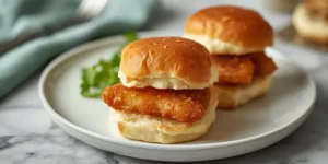 Crispy Fish Slider Bites