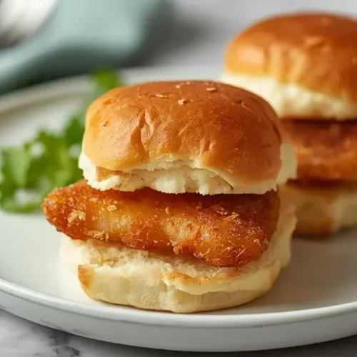 crispy fish slider bites recipe
