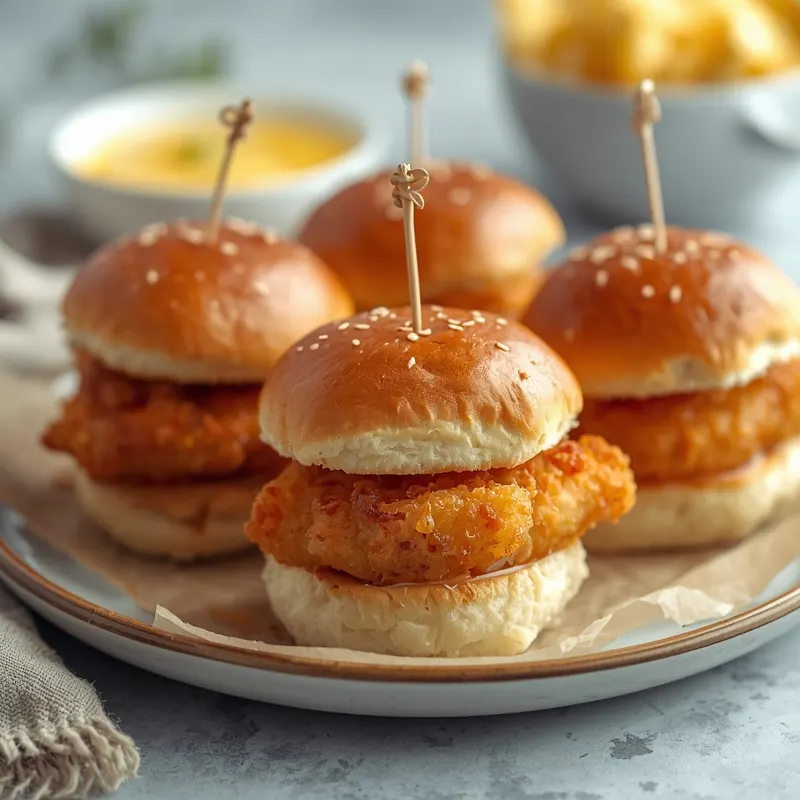 Crispy Fish Slider Bites