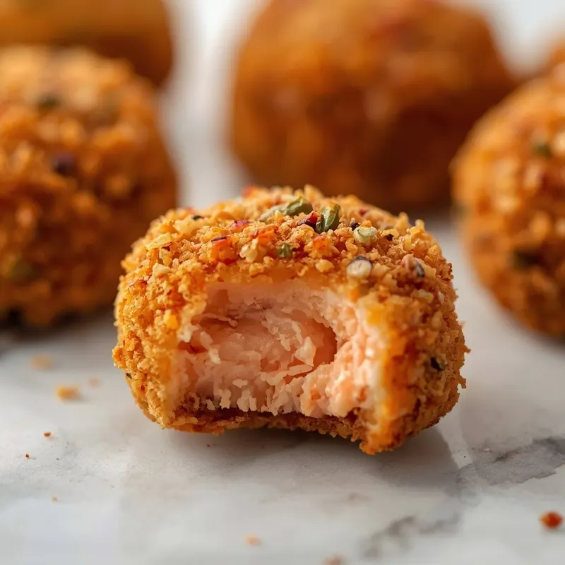 Crispy Salmon Sandwich Bites Crispy Salmon Sandwich Bites