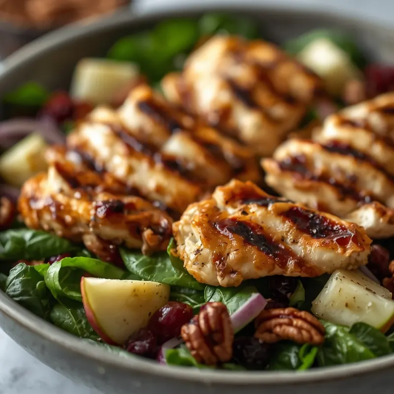 Fresh Fall Chopped Salad with Chicken Fresh Fall Chopped Salad with Chicken