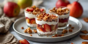 Fresh Fall Fruit Yogurt Parfait Cups