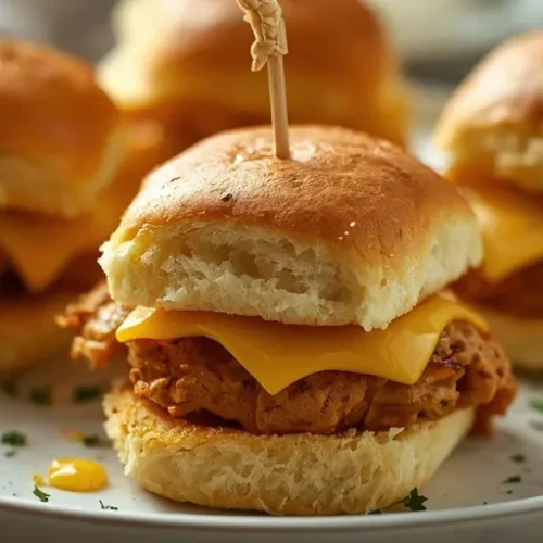 garlic butter chicken sliders recipe