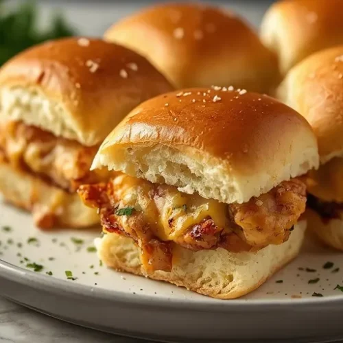 garlic parmesan chicken sliders recipe